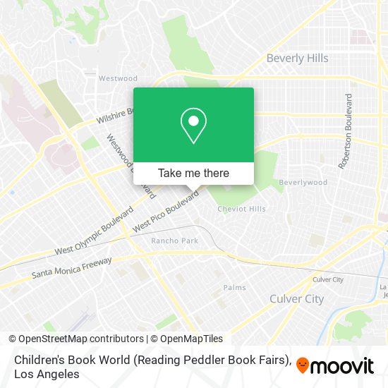 Children's Book World (Reading Peddler Book Fairs) map