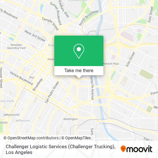 Mapa de Challenger Logistic Services (Challenger Trucking)