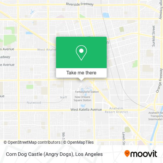 Corn Dog Castle (Angry Dogs) map