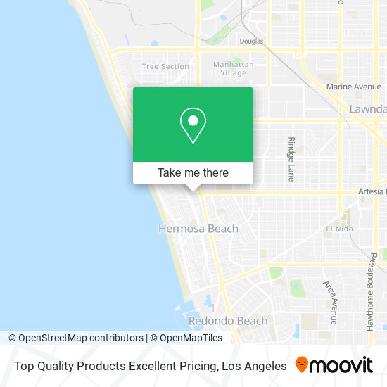 Top Quality Products Excellent Pricing map