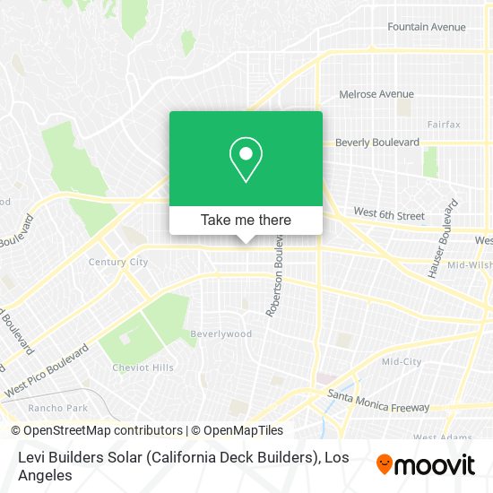Levi Builders Solar (California Deck Builders) map
