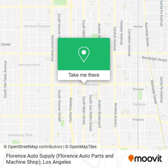 Mapa de Florence Auto Supply (Florence Auto Parts and Machine Shop)