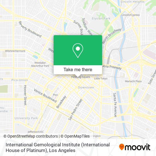 International Gemological Institute (International House of Platinum) map