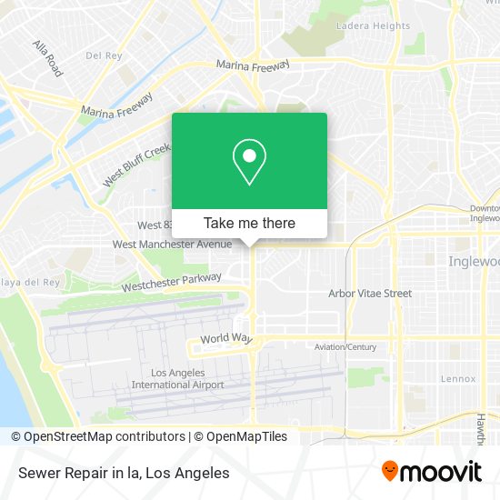 Mapa de Sewer Repair in la