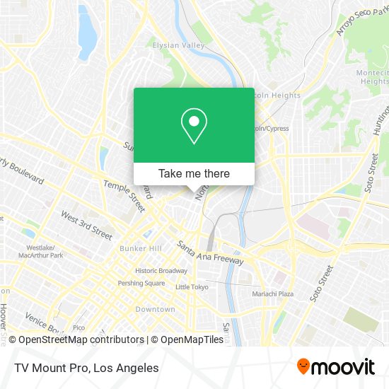 TV Mount Pro map