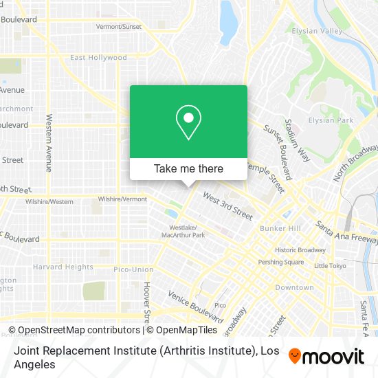 Joint Replacement Institute (Arthritis Institute) map