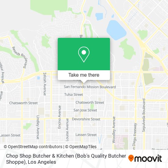 Mapa de Chop Shop Butcher & Kitchen (Bob's Quality Butcher Shoppe)