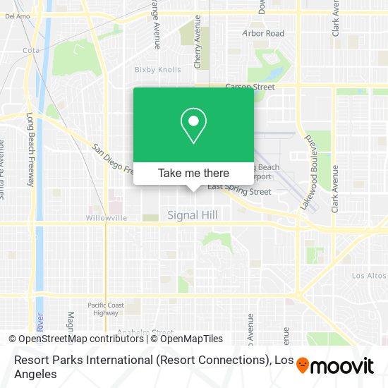 Resort Parks International (Resort Connections) map