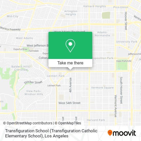 Mapa de Transfiguration School (Transfiguration Catholic Elementary School)