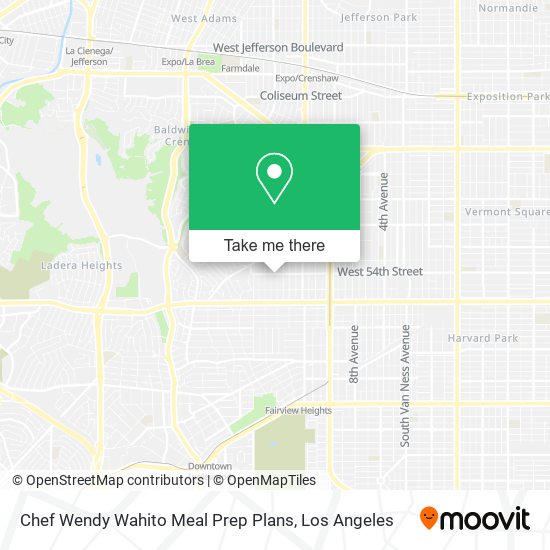 Chef Wendy Wahito Meal Prep Plans map