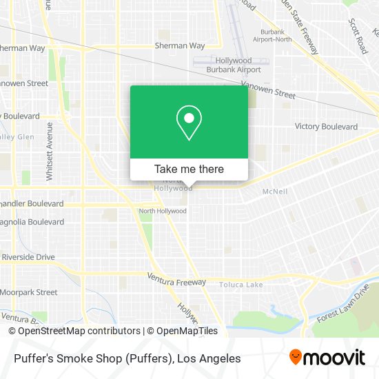 Puffer's Smoke Shop (Puffers) map