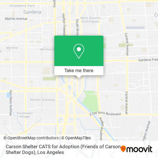 Carson Shelter CATS for Adoption (Friends of Carson Shelter Dogs) map