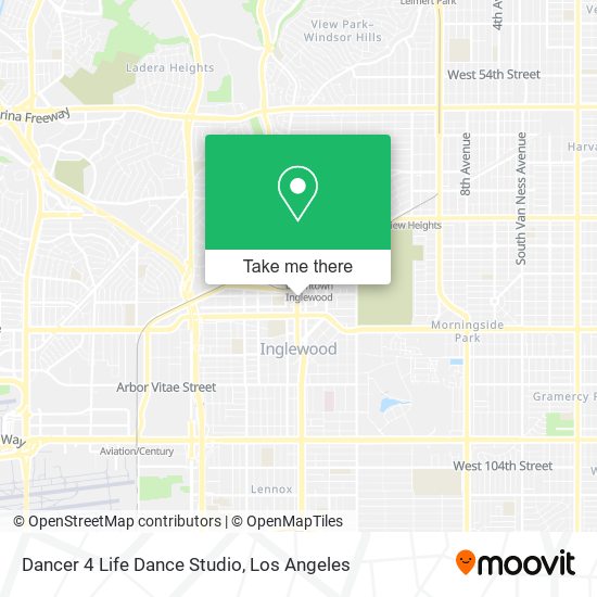 Dancer 4 Life Dance Studio map