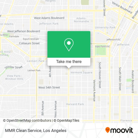 MMR Clean Service map