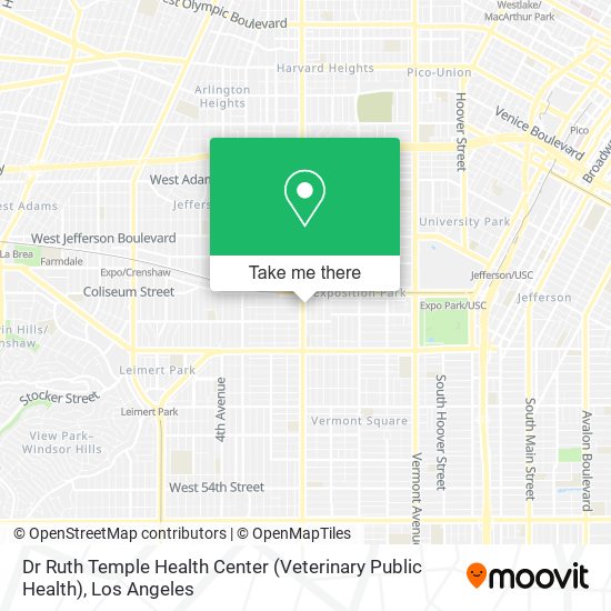 Dr Ruth Temple Health Center (Veterinary Public Health) map