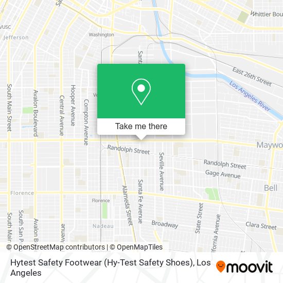 Hytest Safety Footwear (Hy-Test Safety Shoes) map