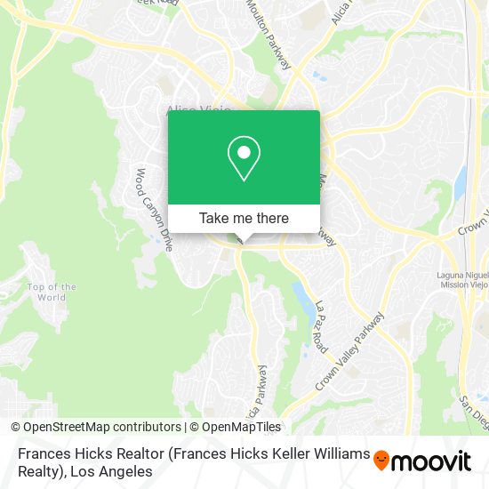 Frances Hicks Realtor (Frances Hicks Keller Williams Realty) map