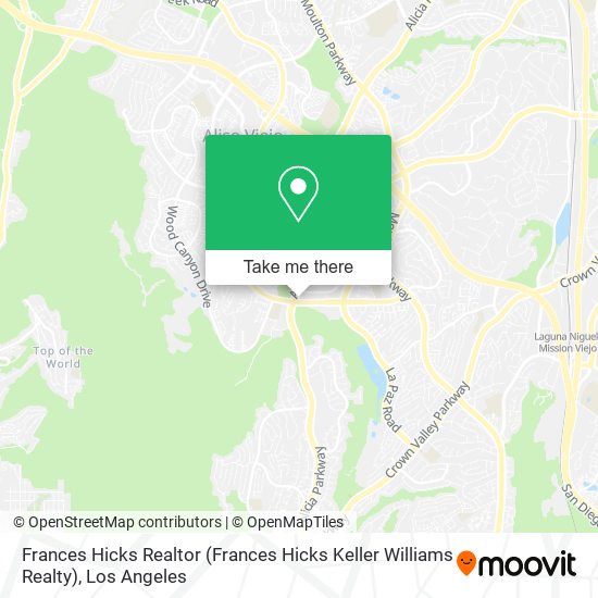 Mapa de Frances Hicks Realtor (Frances Hicks Keller Williams Realty)