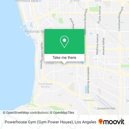 Mapa de Powerhouse Gym (Gym Power House)