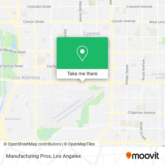 Manufacturing Pros map