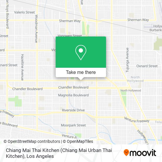 Mapa de Chiang Mai Thai Kitchen