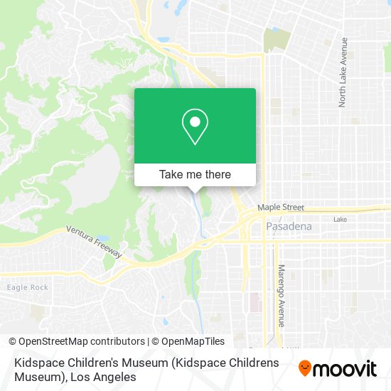 Mapa de Kidspace Children's Museum (Kidspace Childrens Museum)