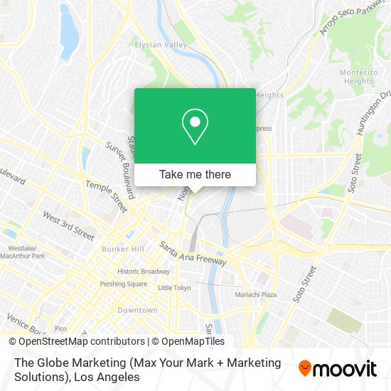 The Globe Marketing (Max Your Mark + Marketing Solutions) map