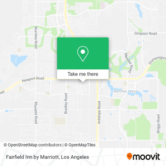 Fairfield Inn by Marriott map