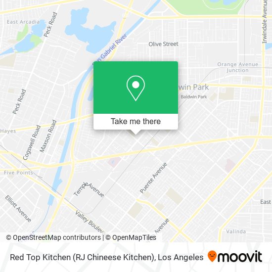 Mapa de Red Top Kitchen (RJ Chineese Kitchen)