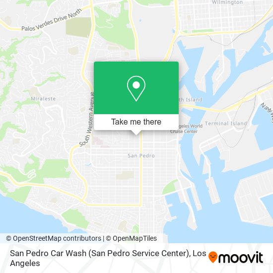 San Pedro Car Wash (San Pedro Service Center) map