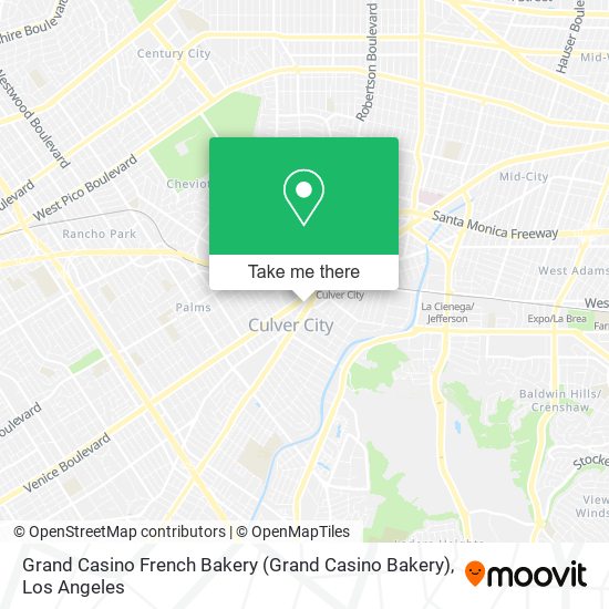 Grand Casino French Bakery map