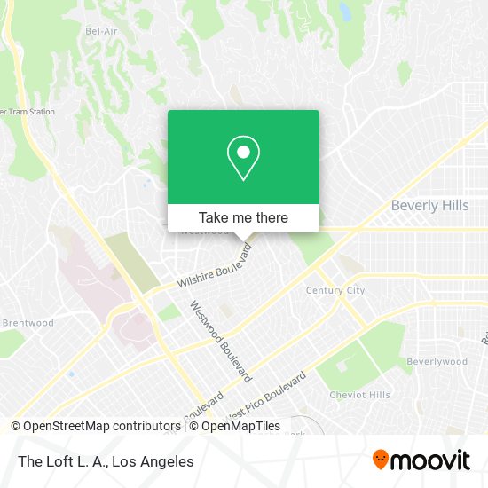 Mapa de The Loft L. A.