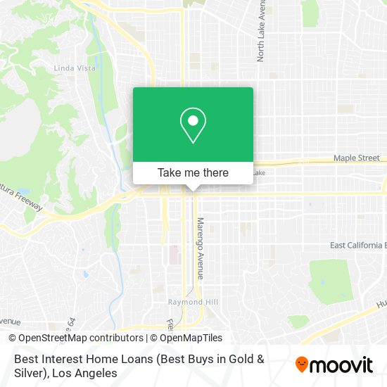 Best Interest Home Loans (Best Buys in Gold & Silver) map