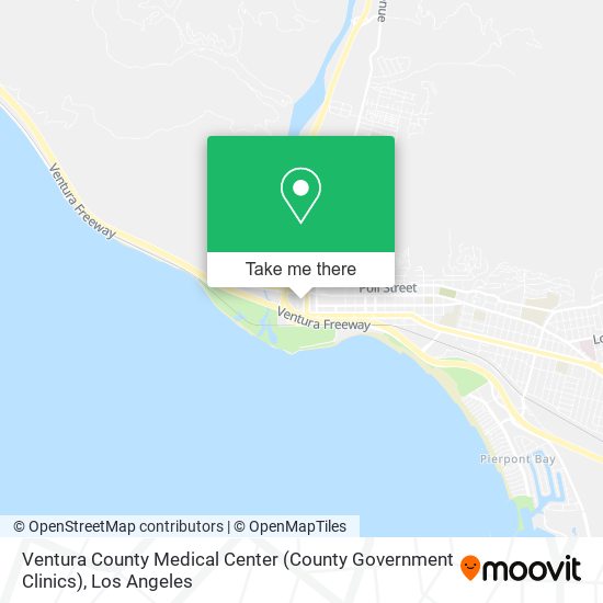 Mapa de Ventura County Medical Center (County Government Clinics)