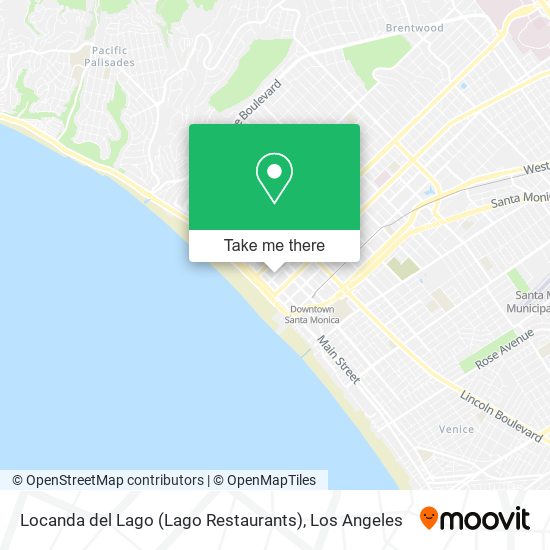 Mapa de Locanda del Lago (Lago Restaurants)