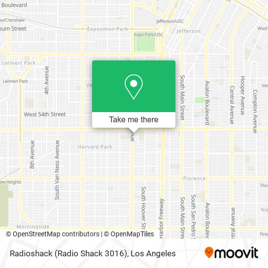 Radioshack (Radio Shack 3016) map