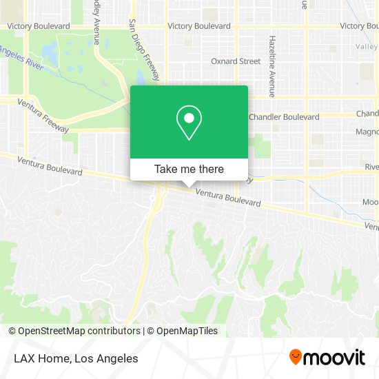 LAX Home map