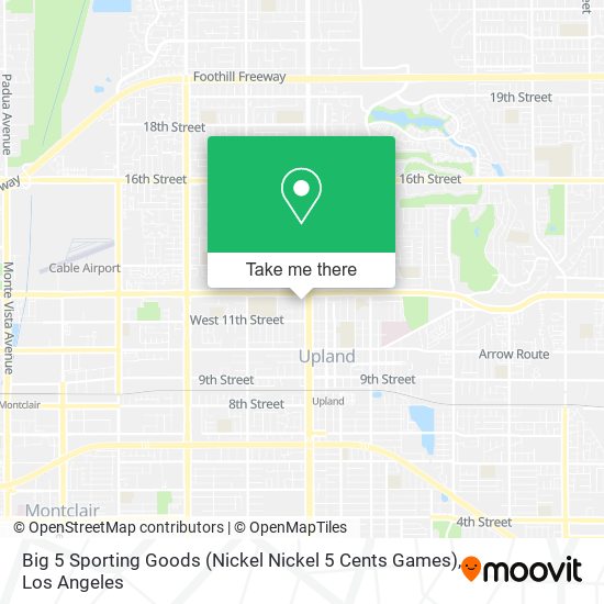 Big 5 Sporting Goods (Nickel Nickel 5 Cents Games) map