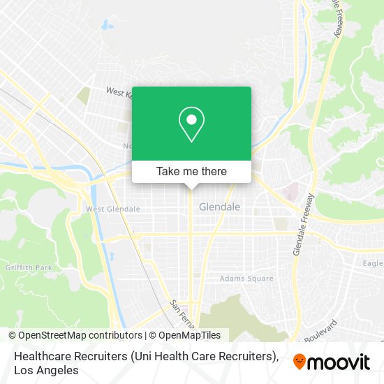 Mapa de Healthcare Recruiters (Uni Health Care Recruiters)
