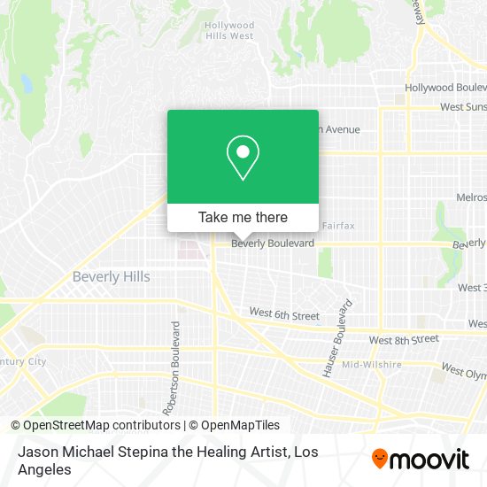 Jason Michael Stepina the Healing Artist map
