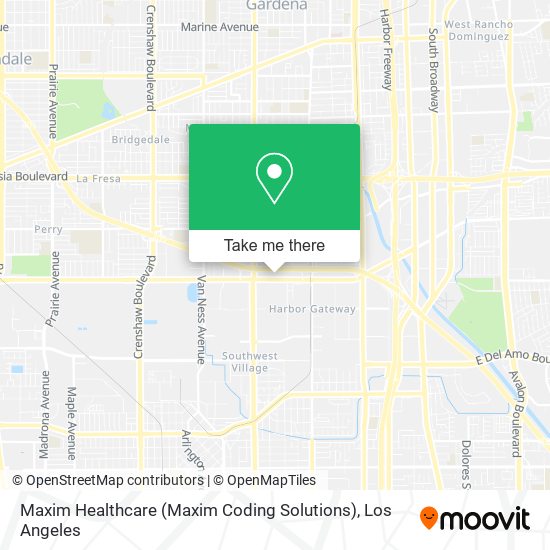 Mapa de Maxim Healthcare (Maxim Coding Solutions)