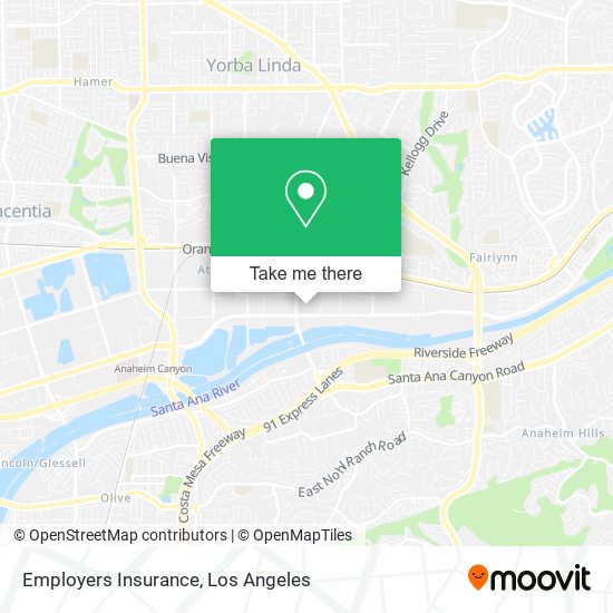 Employers Insurance map