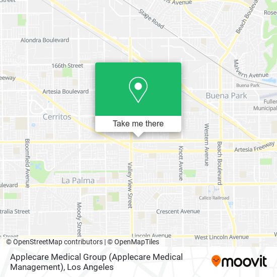 Applecare Medical Group (Applecare Medical Management) map