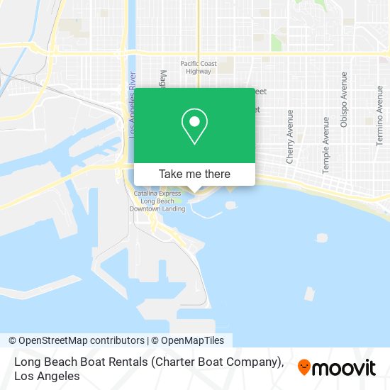 Long Beach Boat Rentals (Charter Boat Company) map