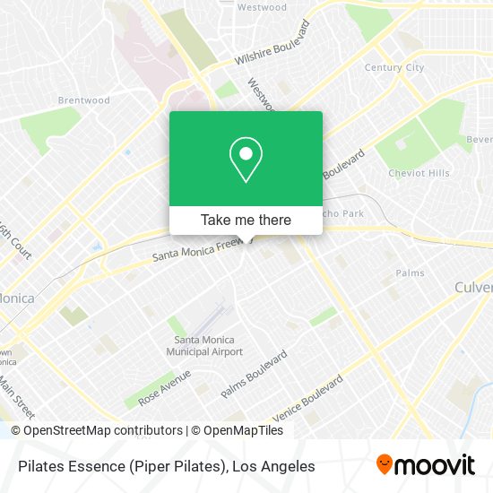 Mapa de Pilates Essence (Piper Pilates)