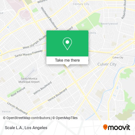 Scale L.A. map