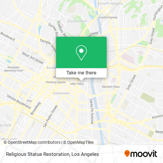 Mapa de Religious Statue Restoration