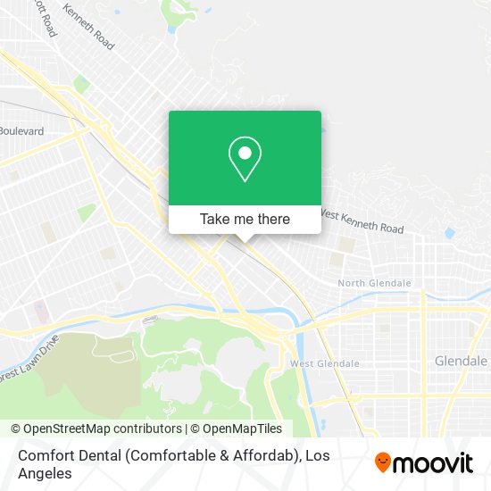 Comfort Dental (Comfortable & Affordab) map