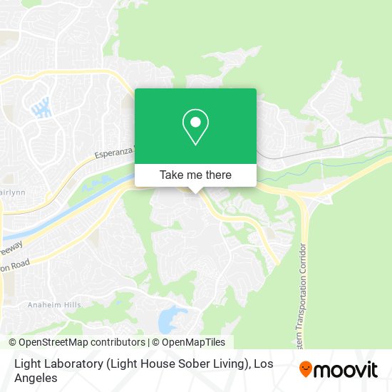Mapa de Light Laboratory (Light House Sober Living)