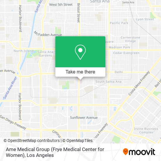 Mapa de Ame Medical Group (Frye Medical Center for Women)